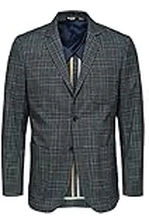 SELECTED Herr slhslim-knox Check Blz B Noos, , 50