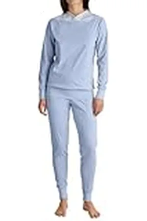 Calida Soulmate Manschettpyjamas, dam, tillverkad av 100% bomull, , 44-46
