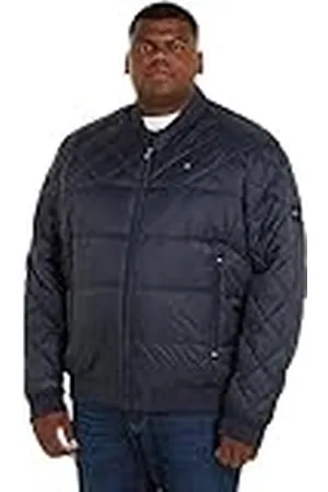 Tommy Hilfiger Herr BT-Packable Recycled Bomber-B vadderade jackor, Desert Sky, XXL