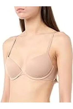 Calvin Klein Dam PUSH UP PLUNGE, Beige, 32B, , 90