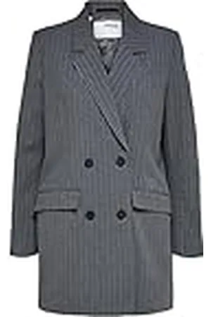 SELECTED SLFMYLA LS Relax Blazer MGM Stripe NOOS, , 34