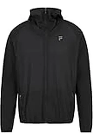 Fila Rom Hooded Jacka-Black-XS