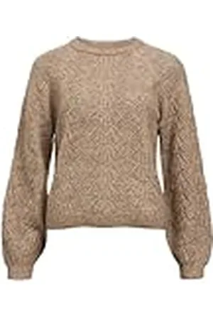 Object Objekt OBJFLORA RE L/S stickad tröja NOOS, , XS