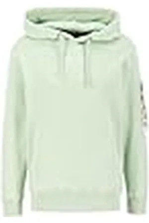 Alpha Industries Unisex Organics Emb Huvtröja, , L, , L