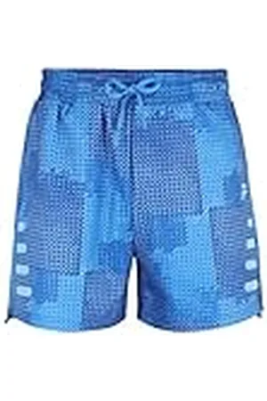 Fila Rodeneck AOP shorts-Lapis Blue Pills Camo AOP-XL
