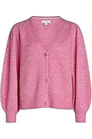 SIRUP COPENHAGEN Kvinnors chateau rosa elegant kofta tröja tröja, liten