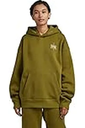 G-Star RAW Unisex core Loose HDD sw huvtröja för män, grön (Avocado D23224-C235-D612), L, , L
