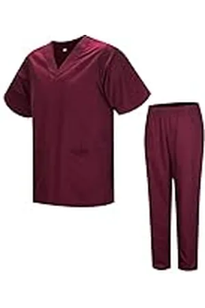 MISEMIYA Pack * 2 Pcs - CASACA Y PANTALÓN SANITARIOS UNISEX UNIFORMES SANITARIOS MÉDICOS 2-817-8312 - M
