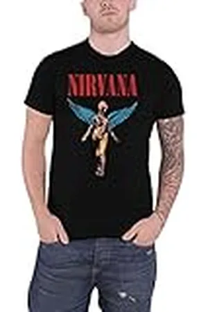 Nirvana T-Shirt # M Unisex Black # Angelic