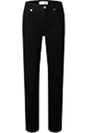 SELECTED SLFALICE MW raka svarta jeans NOOS, , 29W / 32L