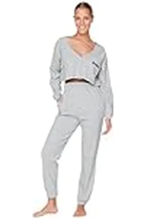 Trendyol Pyjamas-set – vinröd, , M