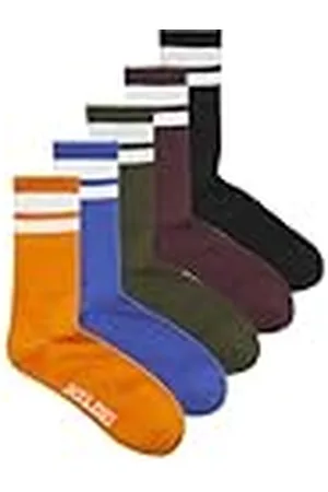 JACK & JONES JACK&JONES Jacfrancis tennisstrumpor 5-pack, , One Size