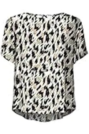 VERO MODA Kvinnors VMMENNY SS WVN GA topp, Navy Blazer/AOP:Mette, XS, , XS