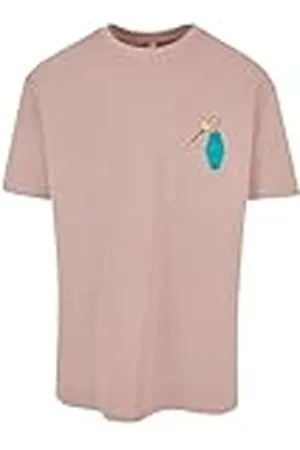 Mister Tee Unisex t-shirt California motell, oversize t-shirt, duskros, XXL, , XXL