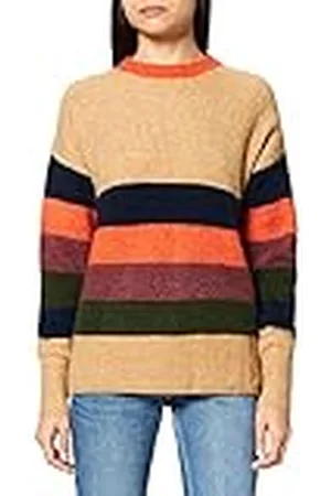 Camel Active Womenswear Dam 3095616K61 tröja, Caramell, XL