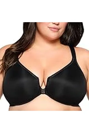 Glamorise Stora storlekar, Wonderwire-bh med knäppning framtill, ryggstöd, med bygel nr 9265, , 75C