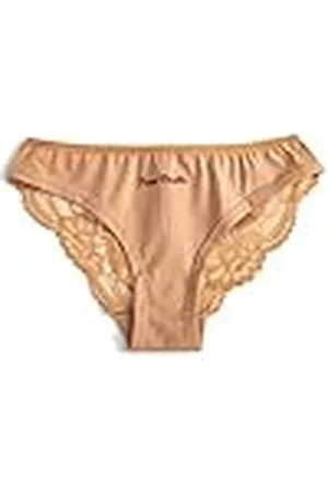 Koton Printed Cotton Lacy Brazilian Panties trosor för kvinnor, , S