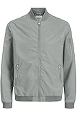 JACK & JONES Herr Jjerush Bomber Noos Jacka, Ultimate Grey, S, , S