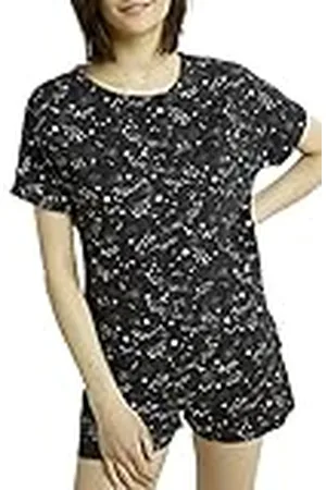 People Tree Människor träd kvinnors stjärnor organisk pyjamas t-shirt pyjamas topp, , 34 SE