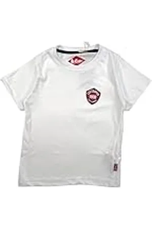 Lee Unisex barn t-shirt, vit, 10 år, , 10 år