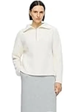 SELECTED SLFBLOOMIE LS stickad halv dragkedja NOOS, , XL