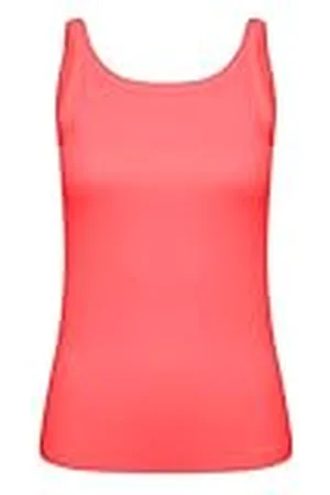 Kaffe Kvinnors Tank Top Scoop Neck Skinny Fit Ärmlös Rib Jersey dam, , XL