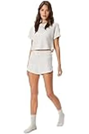 Koton Dam pyjamas nederdelar elastisk midja etikett detaljshorts, , XL