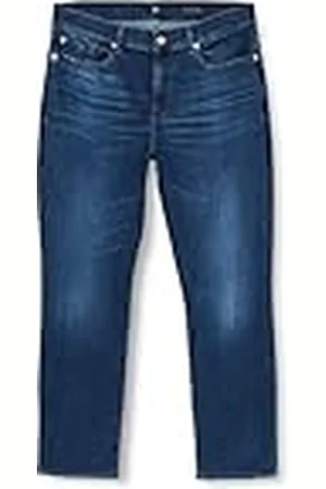 7 for all Mankind Kvinnors avslappnade skinny smal illusion jeans, , normal