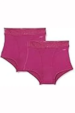 Sloggi Dam Period Pants Medium 2P Short, Vine, L, vin, L