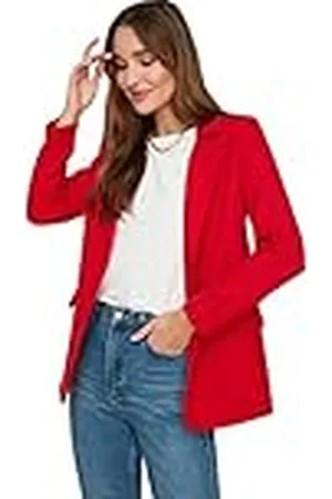Trendyol Rossi Blazer Jacka med röd knapp dam, Röd, 40