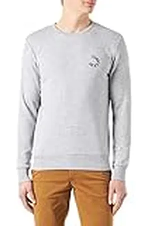 JACK & JONES Herr Jcoblur Panel Fst 12225433 Tröja, Ljusgrå, XL