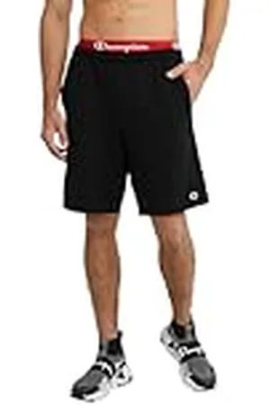 Champion Herrshorts, lätt lounge, casual jersey stickade herrshorts, helgshorts (Reg. Eller stor och lång), , 4XL