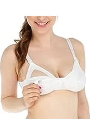 MYSANITY Amningsbh med extra stödfunktion C, (Bianco Bianco), 75D