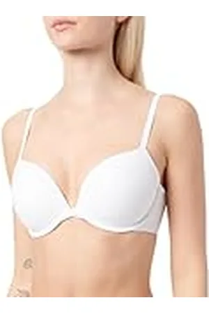 Calvin Klein Dam PUSH UP PLUNGE, vit, 34C, , 34 EU