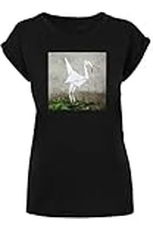 Merchcode Mp0000519-dam Origami Bird T-shirt herr, , XXL, , XXL