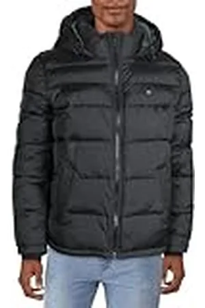 Tommy Hilfiger Herr pufferjacka med huva och dunjacka alternativ kappa, , XL