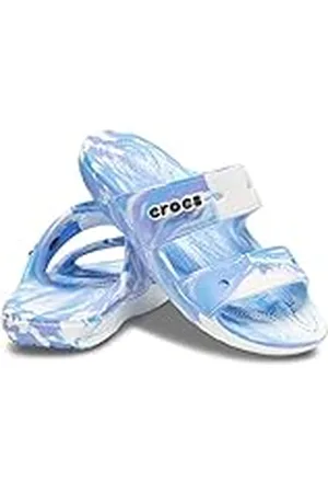 Crocs Unisex klassisk marmorerad sandalträsko, , 46/47 EU