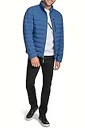 Calvin Klein Lätt puffer vattentålig jacka för män, , S
