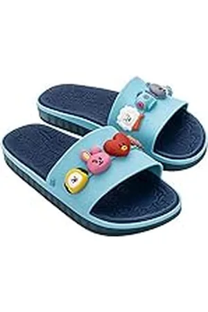 Melissa Beach Slide Next Gen + Bt21, Platt Sandaler Unisex Vuxen, , 37 EU