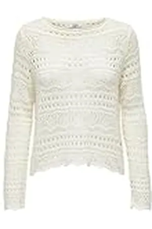 JACQUELINE DE YONG Jdysun Lay L/S Boatneck tröja. KNT Noos stickad tröja, , S