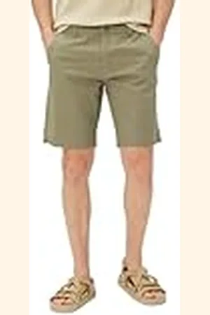 Koton Herr linneblandning bermudashorts knappar ficka detaljerad, , 40, , 22