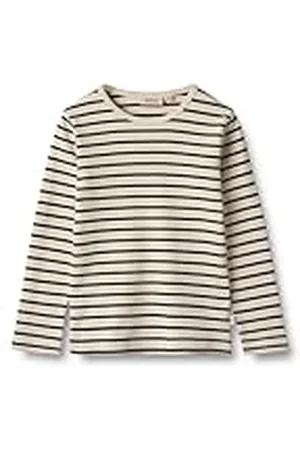 WHEAT Unisex långärmad tig-pojkar-GOTS certifieradhållbar t-shirt, , 122