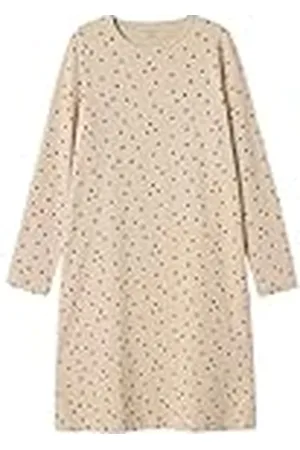 NAME IT Namn IT flicka Nkfnightgown Ls Hearts Noos nattlinne, , 86-92