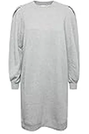 Ichi Dam IHMALO SW DR-klänning, 200320/Medium Grey Melange, XS