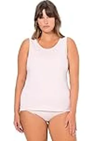 Ulla Popken Dambodyforming-undertröja, breda remmar, rund hals tanktoppar, , 62-64