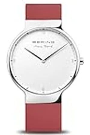 Bering Unisex Analogt Quarz Max René Collection armbandsur med Silikon Armband och Safirglas