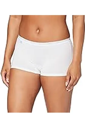 Sloggi Dam basic kort trosa, Vit, 44