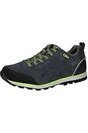 CMP Elettra Low Hiking Shoe Wp trekkingskor, Mörkgrå limegrön titanio limegrön, 46 EU