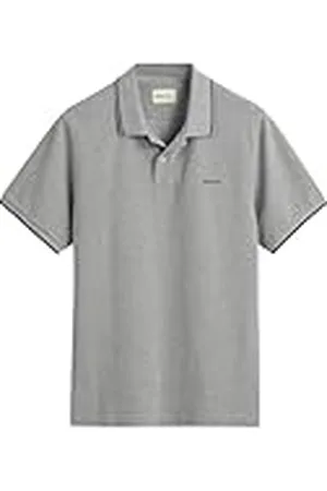 GANT Herr Tipping SS Pique Rugger, , XXL