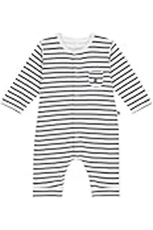 Petit Bateau Unisex barn lång jumpsuit, , 0 mesi